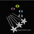 SUMANando Bride Starfish Small Hairpin U em forma